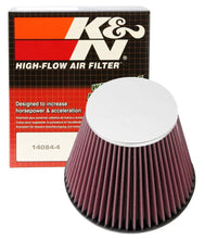 Load image into Gallery viewer, K&amp;N Round Tapered Universal Air Filter 6in Flange ID x 7.5in Base OD x 4.5in Top OD x 6in H - Installation View