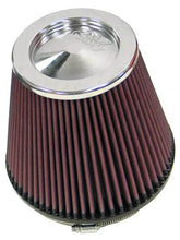 Load image into Gallery viewer, K&amp;N Round Tapered Universal Air Filter 6in Flange ID x 7.5in Base OD x 5in Top OD x 6.5in Height - Side View
