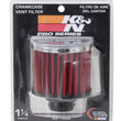 Load image into Gallery viewer, K&amp;N Rubber Base Chrome Top Push-In Crankcase Vent Filter 3in OD x 2-1/2in H. - Additional View 5