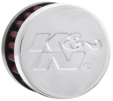Load image into Gallery viewer, K&amp;N Rubber Base Crankcase Vent Filter - 0.55in Flange ID 1.375in OD 1.125in Height - Side View