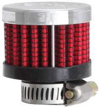 Load image into Gallery viewer, K&amp;N Rubber Base Crankcase Vent Filter - 0.55in Flange ID 1.375in OD 1.125in Height - Back View