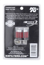 Load image into Gallery viewer, K&amp;N Rubber Base Crankcase Vent Filter - 0.55in Flange ID 1.375in OD 1.125in Height - Additional View 8
