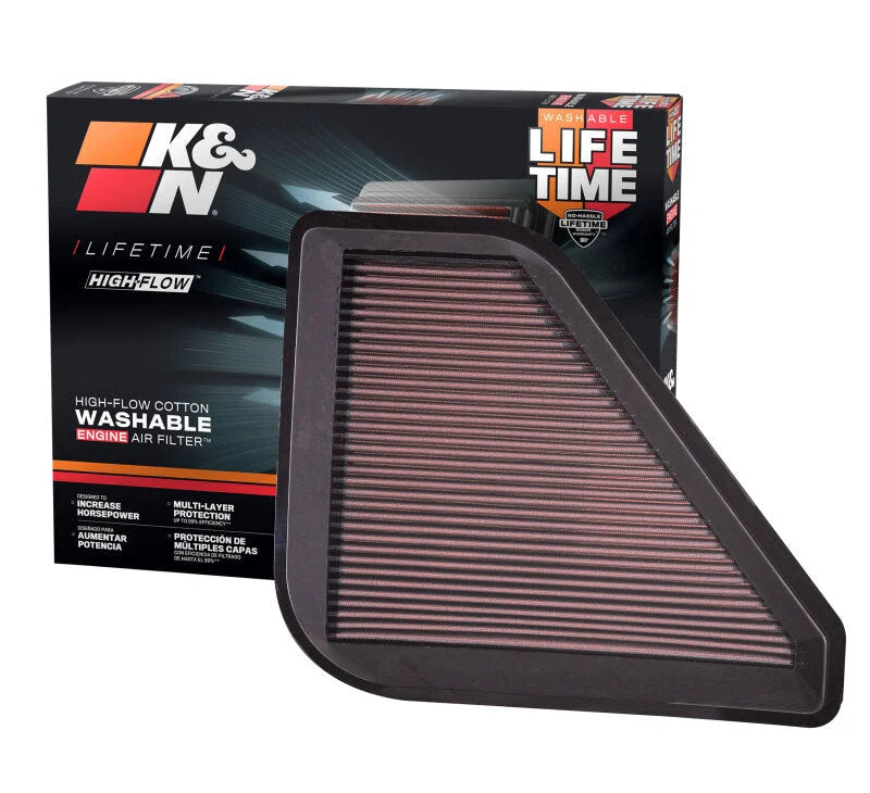 K&N Saturn Outlook / GMC Acadia 3.6L Drop In Air Filter - Additional View 9