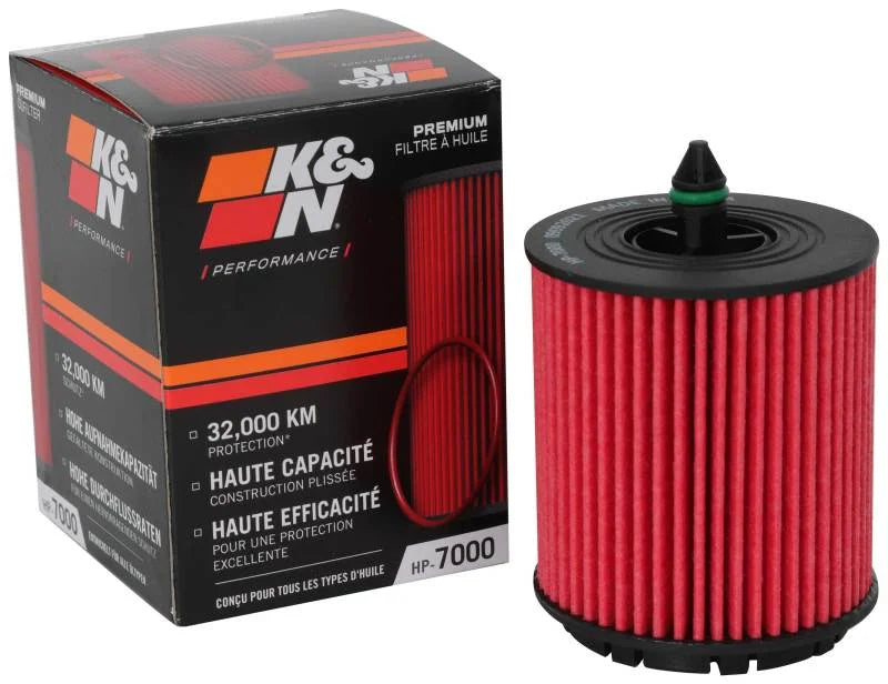 K&N Saturn/Chevrolet/Saab/Pontiac/Vauxhall Cartridge Oil Filter - Installation View