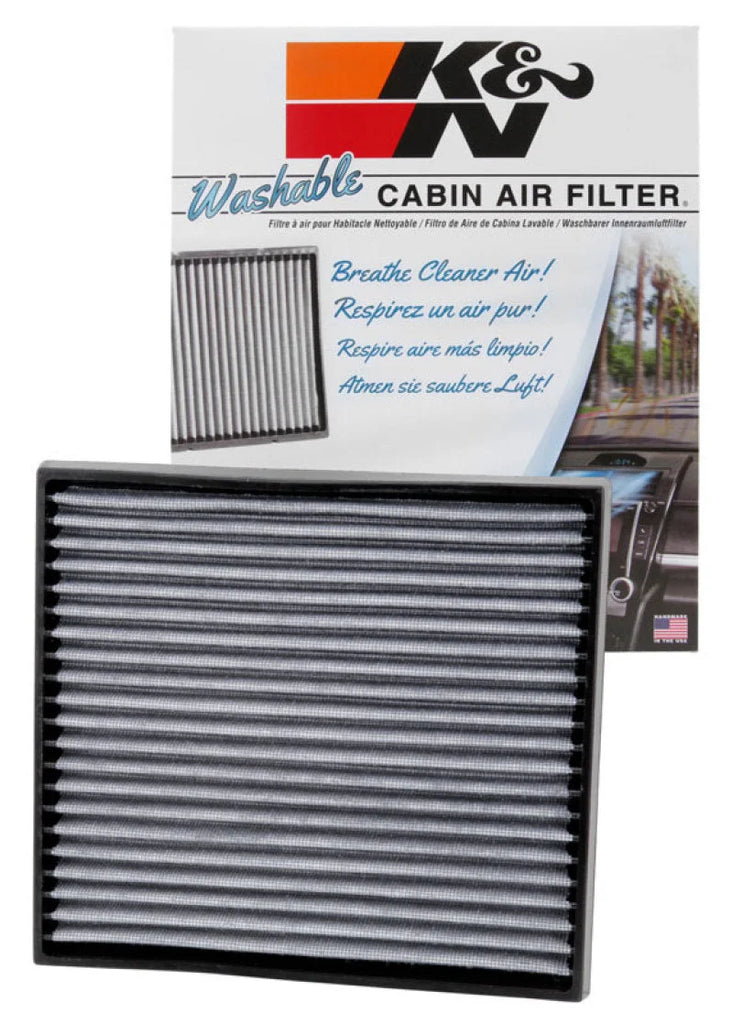 K&N Scion 04-06 xA / 08-10 tC Cabin Air Filter - Back View