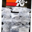 Load image into Gallery viewer, K&amp;N Stainless Mesh Fuel Filter 12in LN Gas Filter .25in FLG 1.75in L - Side View