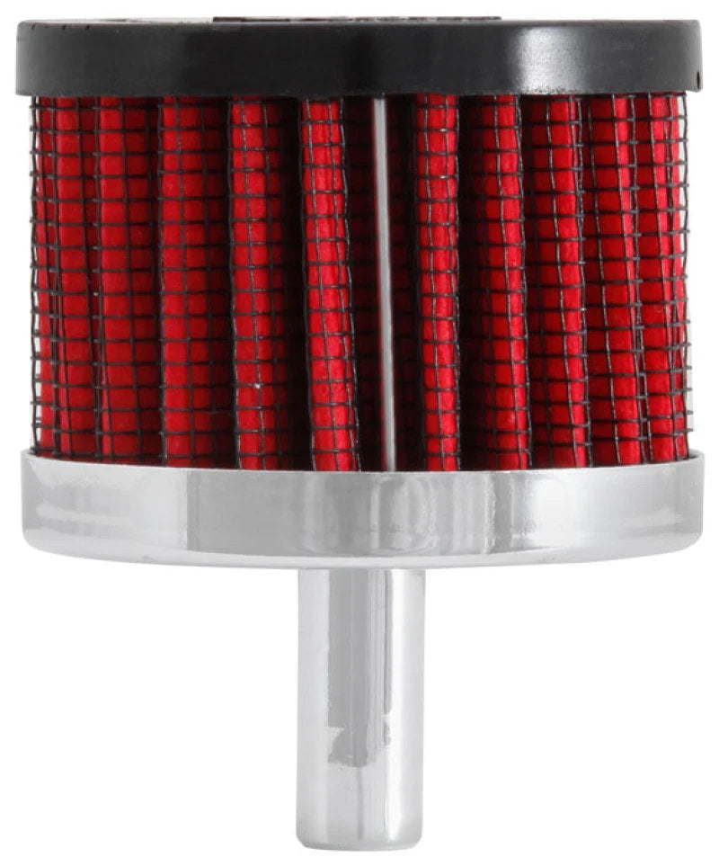 K&N Steel Base Crankcase Vent Filter 0.375in Vent OD x 2in OD x 1.5in Height - Additional View 7