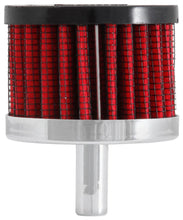 Load image into Gallery viewer, K&amp;N Steel Base Crankcase Vent Filter 0.375in Vent OD x 2in OD x 1.5in Height - Additional View 7