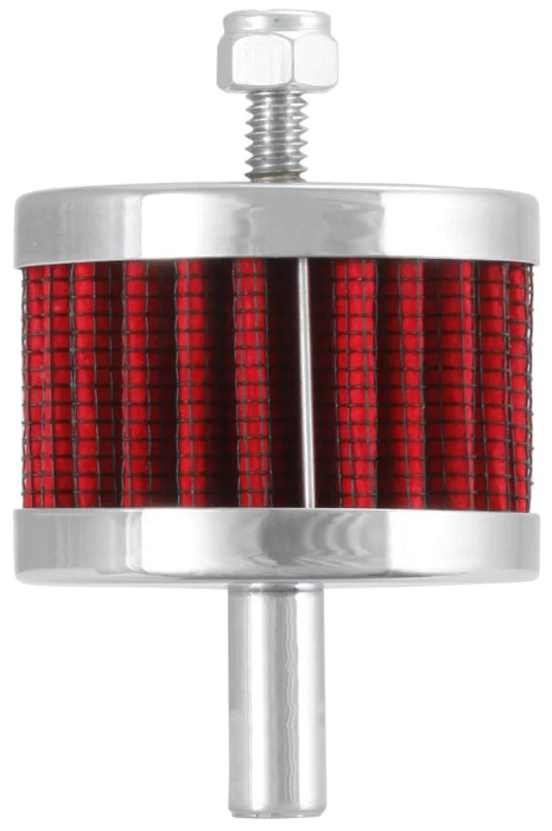 K&N Steel Base Crankcase Vent Filter 3/8in OD Tube  2in OD 1-1/2in Height - Additional View 7