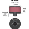 Load image into Gallery viewer, K&amp;N Steel Base Crankcase Vent Filter .5in Vent OD x 2in OD x 1.5in Height - Additional View 6