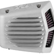 Load image into Gallery viewer, K&amp;N Street Metal Intake System 08-16 Harley Davidson Shaker Silver H/D Touring Models - Side View