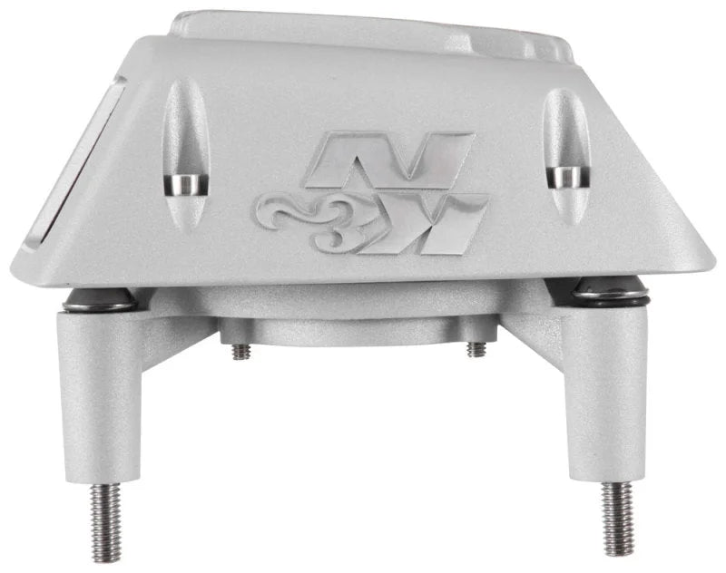 K&N Street Metal Intake System 08-16 Harley Davidson Shaker Silver H/D Touring Models - Additional View 6