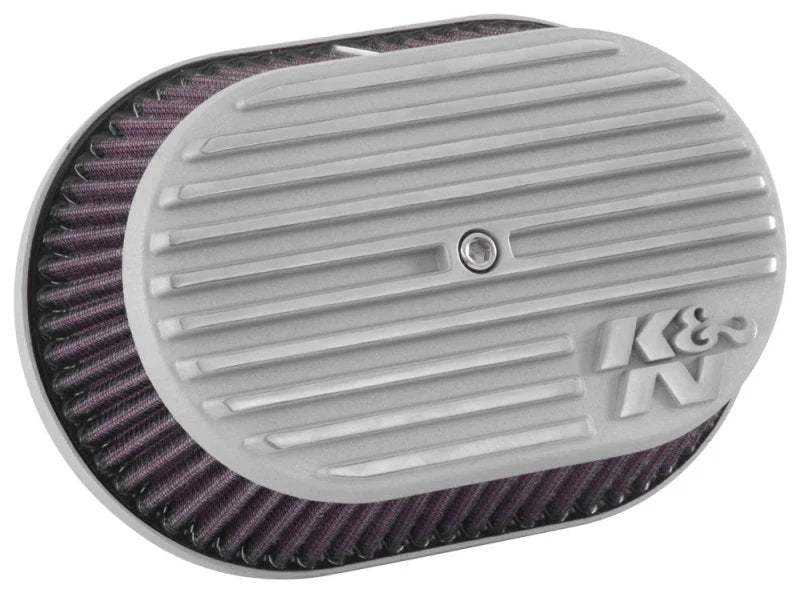 K&N Street Metal Intake System 2017 Harley Davidson Shaker Silver H/D Touring Models - Back View