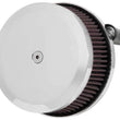 Load image into Gallery viewer, K&amp;N Street Metal Intake System Hammer Chrome for Harley Davidson - Main Product View