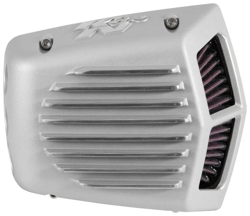 K&N Street Metal Intake System - Shaker Touring 2017 Silver Intake System-Harley Davidson - Main Product View