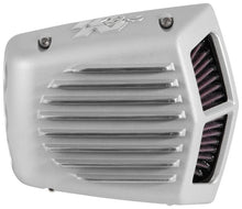 Load image into Gallery viewer, K&amp;N Street Metal Intake System - Shaker Touring 2017 Silver Intake System-Harley Davidson - Main Product View