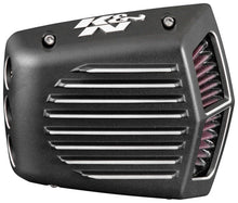 Load image into Gallery viewer, K&amp;N Street Metal Intake System Shaker for 2017 Harley Davidson Touring - Side View