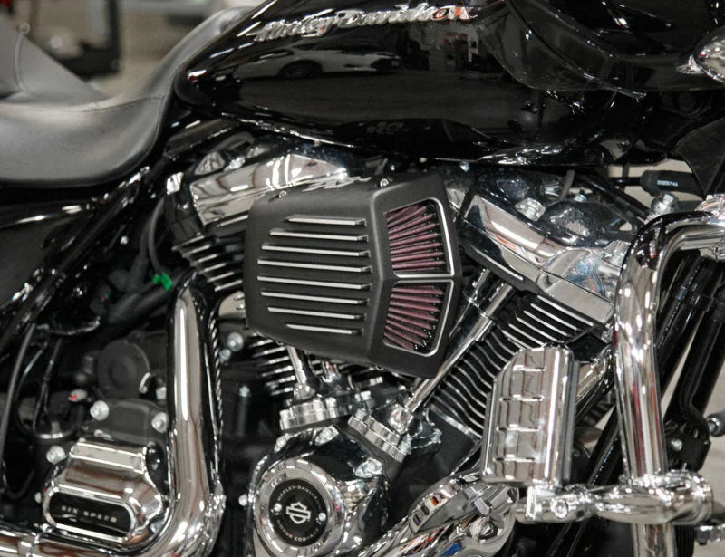 K&N Street Metal Intake System Shaker for 2017 Harley Davidson Touring - Additional View 5