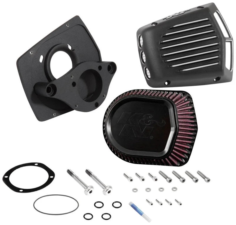 K&N Street Metal Intake System Shaker for 2017 Harley Davidson Touring - Additional View 8
