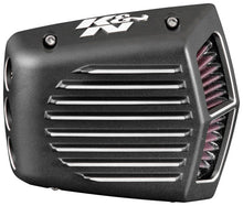 Load image into Gallery viewer, K&amp;N Street Metal Intake System for 08-16 Harley Davidson Touring Models - Shaker Black - Main Product View