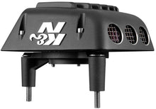 Load image into Gallery viewer, K&amp;N Street Metal Intake System for 08-16 Harley Davidson Touring Models - Shaker Black - Side View