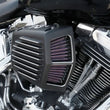 Load image into Gallery viewer, K&amp;N Street Metal Intake System for 08-16 Harley Davidson Touring Models - Shaker Black - Installation View