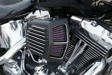 Load image into Gallery viewer, K&amp;N Street Metal Intake System for 08-16 Harley Davidson Touring Models - Shaker Black - Installation View