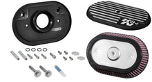 Load image into Gallery viewer, K&amp;N Street Metal Intake System for 12-16 Harley Davidson Road King 103cl Side Draft Touring - Main Product View