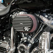 Load image into Gallery viewer, K&amp;N Street Metal Intake System for 12-16 Harley Davidson Road King 103cl Side Draft Touring - Back View