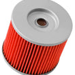 Load image into Gallery viewer, K&amp;N Suzuki 2.844in OD x 2.469in H Oil Filter - Back View