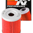 Load image into Gallery viewer, K&amp;N Suzuki / Arctic Cat / Kawasaki / Yamaha 1.75in OD x 2.125in H Oil Filter - Installation View