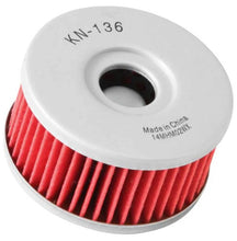 Load image into Gallery viewer, K&amp;N Suzuki / Betamotor 2.375in OD x 1.25in H Oil Filter - Main Product View