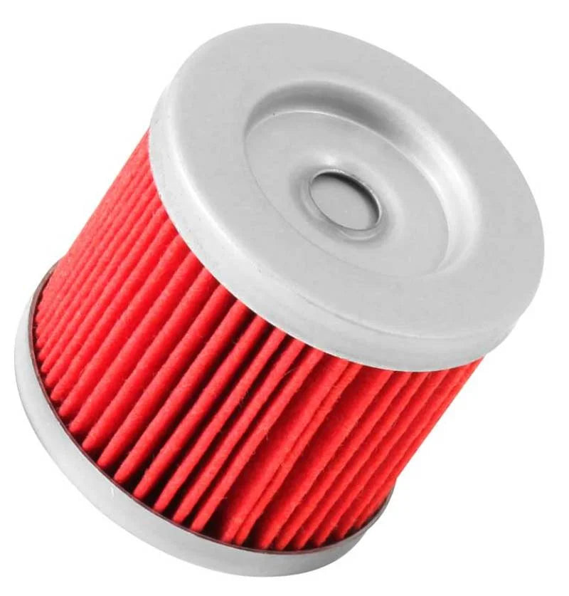 K&N Suzuki / Hyosung 1.75in OD x .5in ID x 1.563in H Oil Filter - Side View