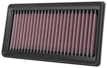 Load image into Gallery viewer, K&amp;N Triumph Scrambler 1200 2019-2020 Replacement Air Filter - Side View