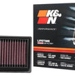 Load image into Gallery viewer, K&amp;N Triumph Scrambler 1200 2019-2020 Replacement Air Filter - Installation View