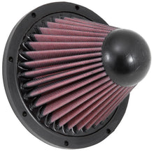 Load image into Gallery viewer, K&amp;N Unique Custom Air Filter Tapered Conical 170mm Base OD x 60mm Top OD x 124mm Height - Side View