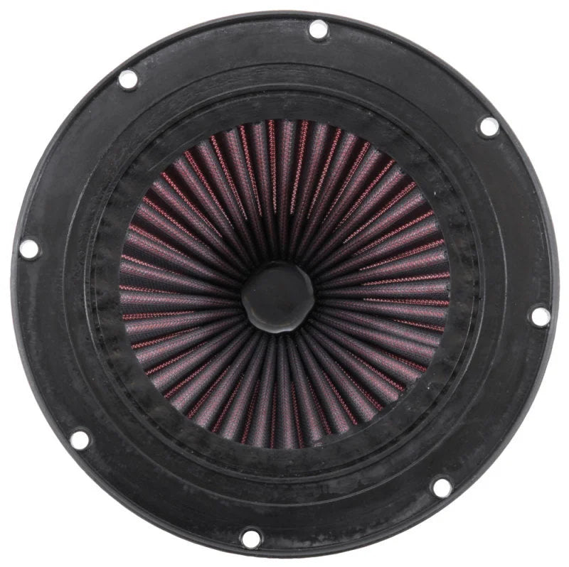 K&N Unique Custom Air Filter Tapered Conical 170mm Base OD x 60mm Top OD x 124mm Height - Back View