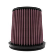 Load image into Gallery viewer, K&amp;N Universal 4in Flange x 6-17/32in Base x 6-3/4in Height Clamp-On Air Filter - Installation View