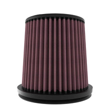 Load image into Gallery viewer, K&amp;N Universal 4in Flange x 6-17/32in Base x 6-3/4in Height Clamp-On Air Filter - Installation View