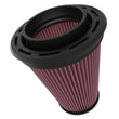 Load image into Gallery viewer, K&amp;N Universal 5in Flange x 8-1/2in Base x 5in Height High flow Air Filter - Side View