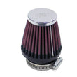 Load image into Gallery viewer, K&amp;N Universal Air Filter 1-13/16in FLG / 3in Bottom / 2in Top / 3in Height - Main Product View