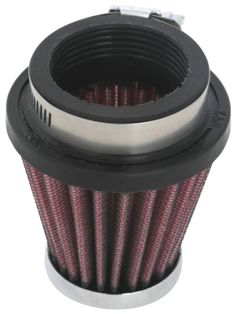 K&N Universal Air Filter 1-13/16in FLG / 3in Bottom / 2in Top / 3in Height - Back View