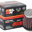 Load image into Gallery viewer, K&amp;N Universal Air Filter 1-13/16in FLG / 3in Bottom / 2in Top / 3in Height - Installation View