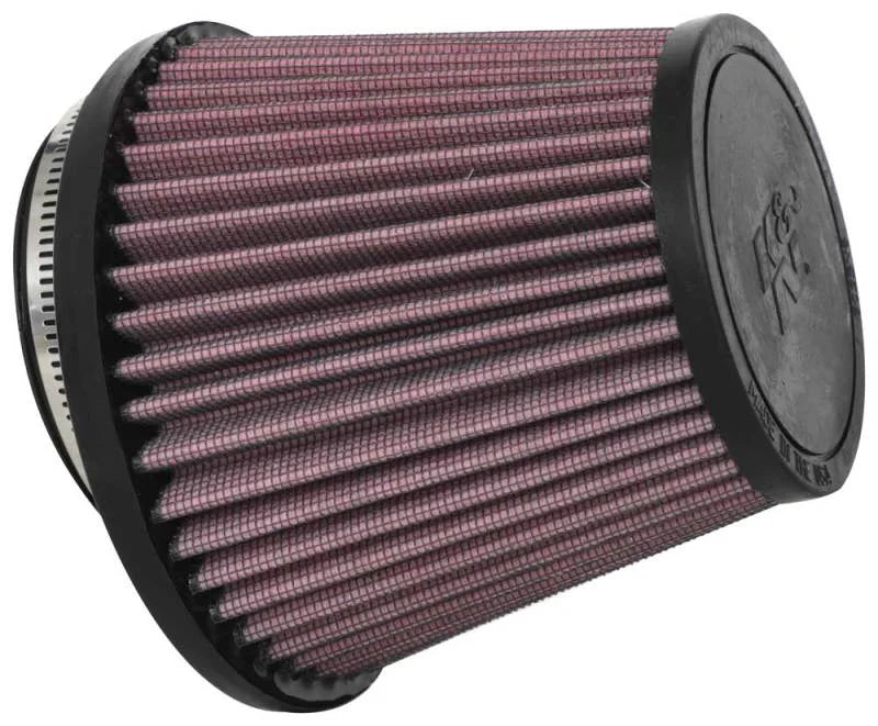 K&N Universal Air Filter 2-7/8in Flange / 5-3/16in Base / 3-1/2in Top / 4-7/16in Height - Back View