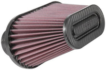 Load image into Gallery viewer, K&amp;N Universal Air Filter - 3in Dual Flange / 10x5.125in Base / 6.375x3.0625in Top / 5.5in Height - Main Product View