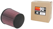 Load image into Gallery viewer, K&amp;N Universal Air Filter 4-1/2in Flange / 8in Base / 6-5/8in Top / 8in Height - Back View