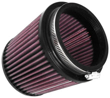 Load image into Gallery viewer, K&amp;N Universal Air Filter 4in Flange / 5-3/8 in Base / 4-1/2in Top / 5in Height - Side View