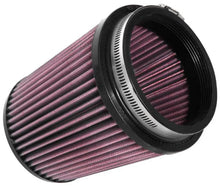 Load image into Gallery viewer, K&amp;N Universal Air Filter 4in Flange / 5-3/8in Base / 4-1/2in Top / 6in Height - Side View
