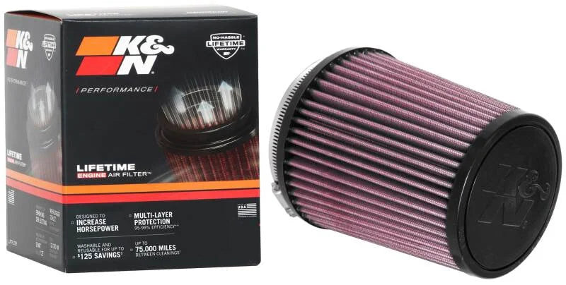 K&N Universal Air Filter 4in Flange / 5-3/8in Base / 4-1/2in Top / 6in Height - Additional View 8
