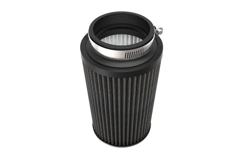 K&N Universal Air Filter (4in. Flange / 6in. Base / 5.25in. Top OD / 9.25in. Height) - Side View